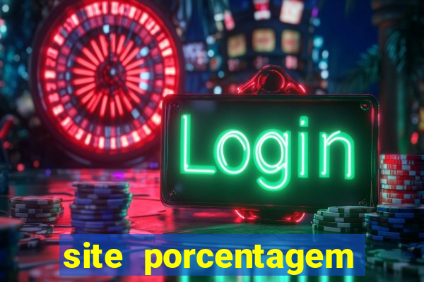 site porcentagem slots pg